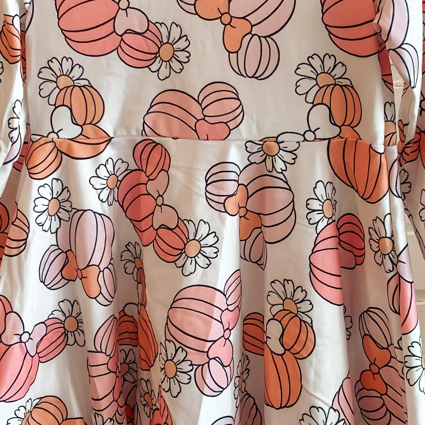 Boho Mickey Pumpkin Dress