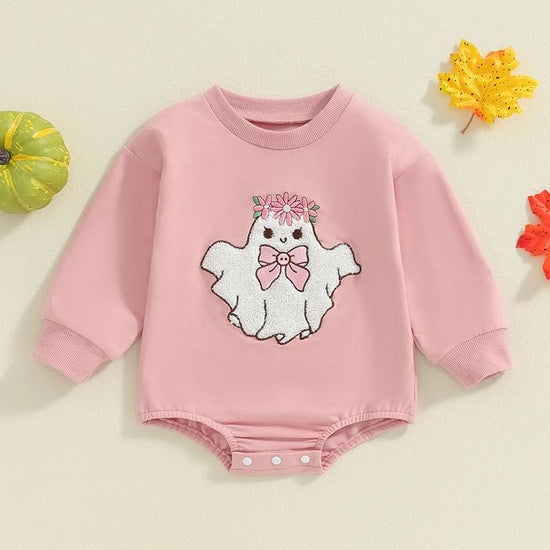 Blooms + Bows Ghostie Onesie