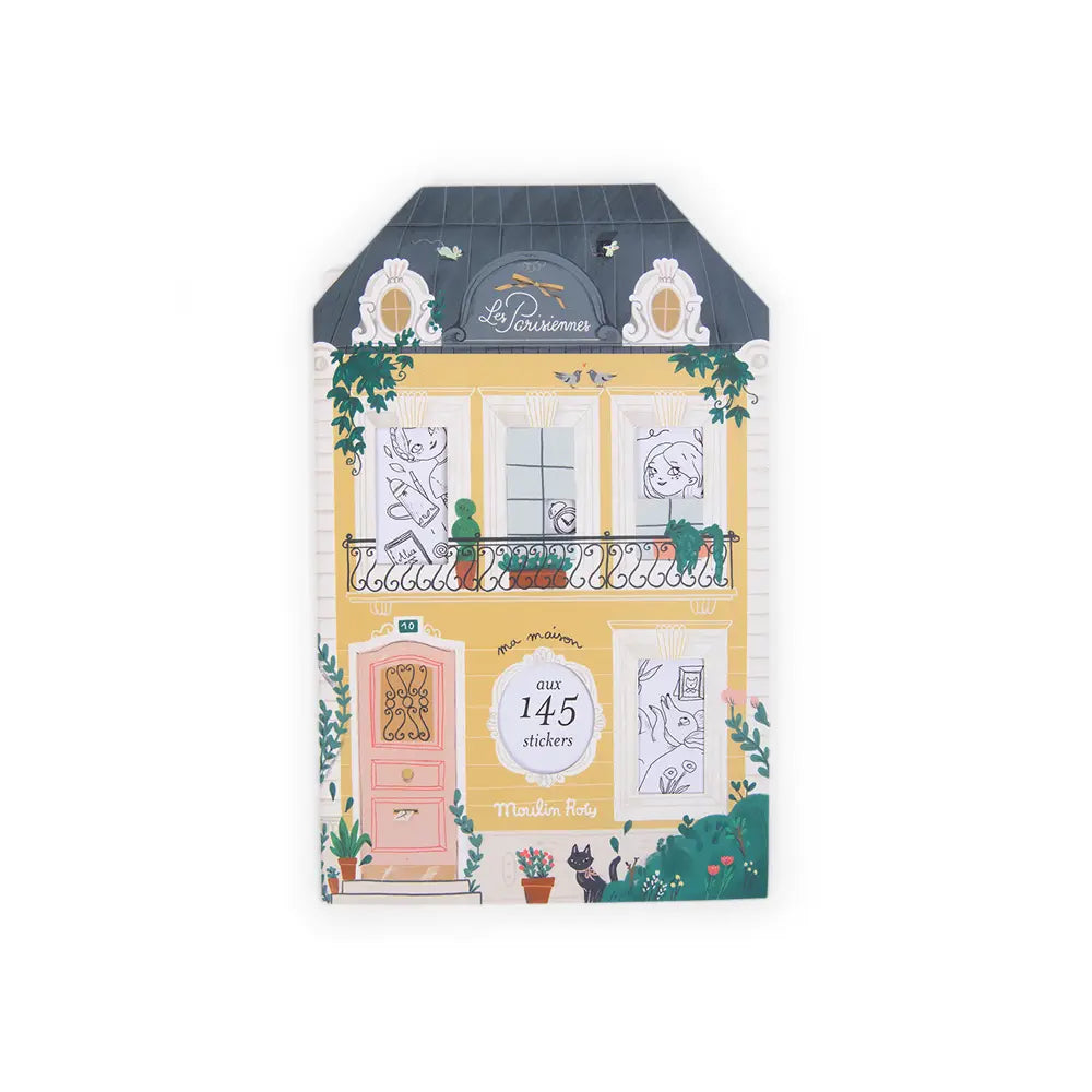 The Parisiennes Coloring Book with Stickers