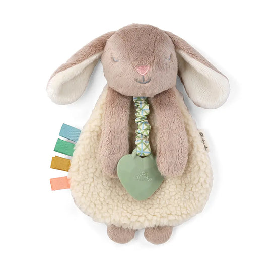 Plush Lovey with Silicone Teething Toy