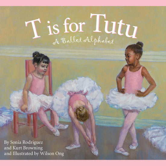 "T is for Tutu" Hardcover Book