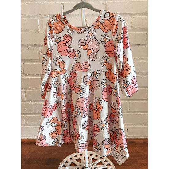 Boho Mickey Pumpkin Dress