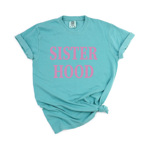 Pink & Blue Sister Hood Tee