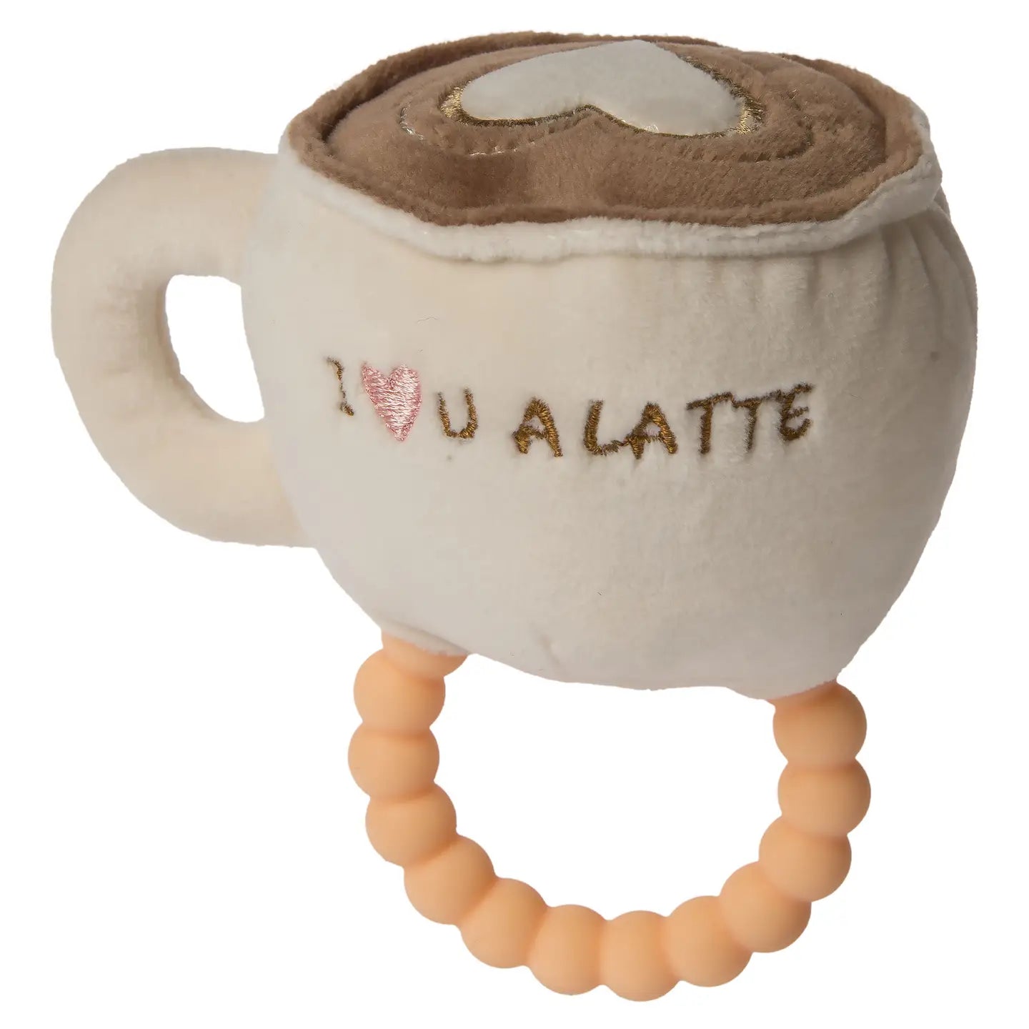 Hot Latte Teether Rattle