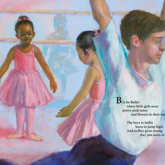 "T is for Tutu" Hardcover Book