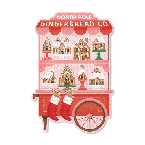 North Pole Gingerbread Co Christmas Puzzle