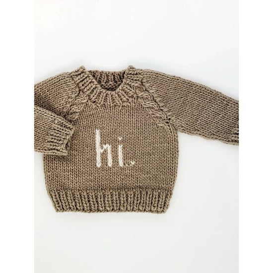 Hand Knit Sweater