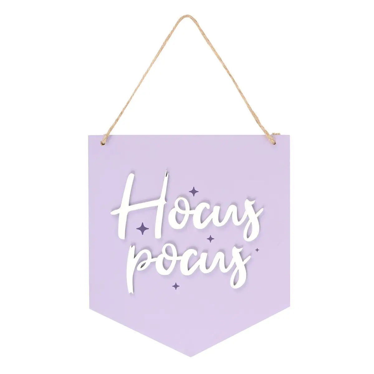 Purple Hocus Pocus Pastel Sign