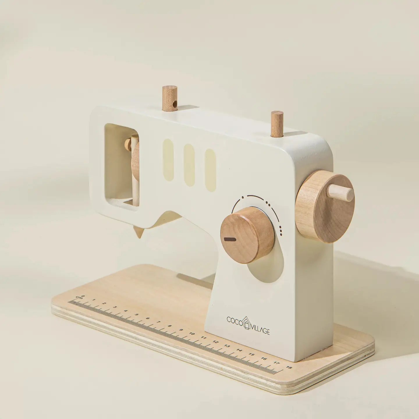 Wooden Sewing Machine Playset