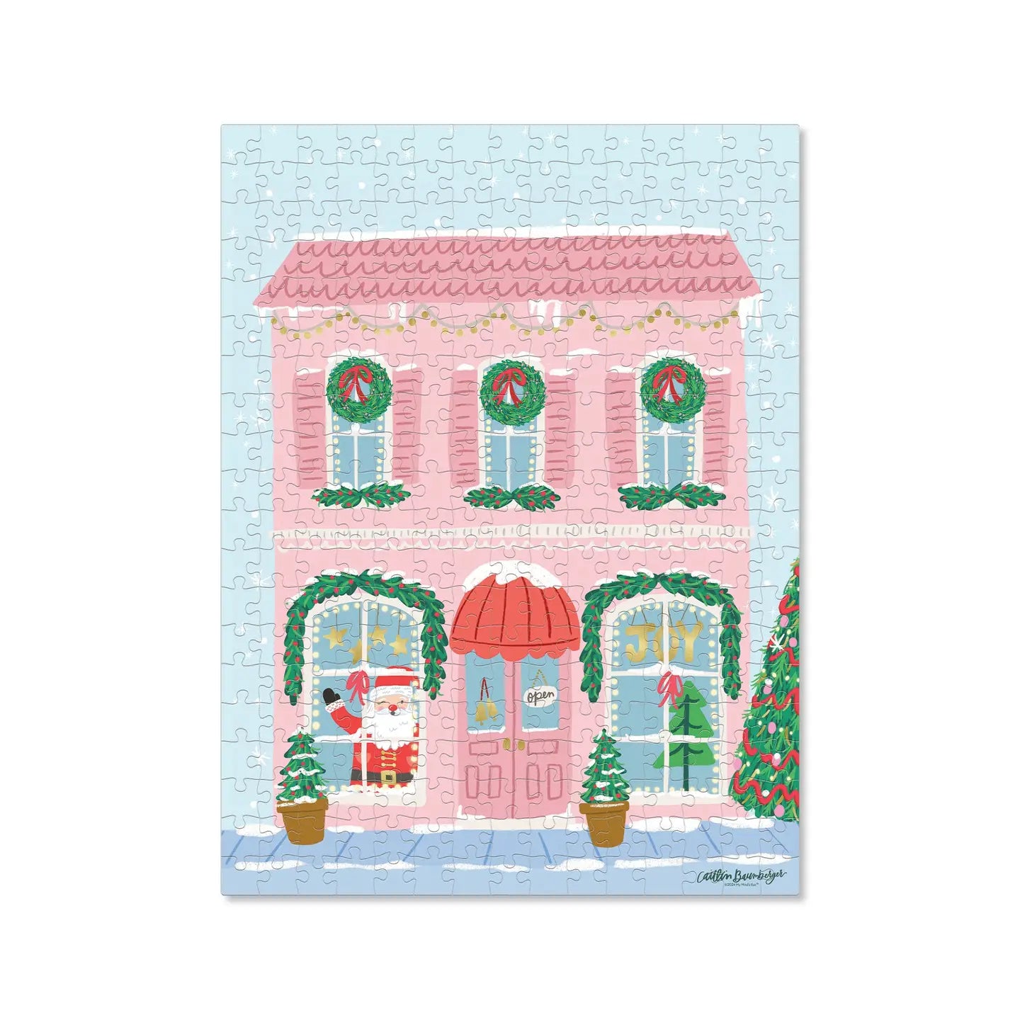 Whimsical Holiday Shoppe Christmas Puzzle