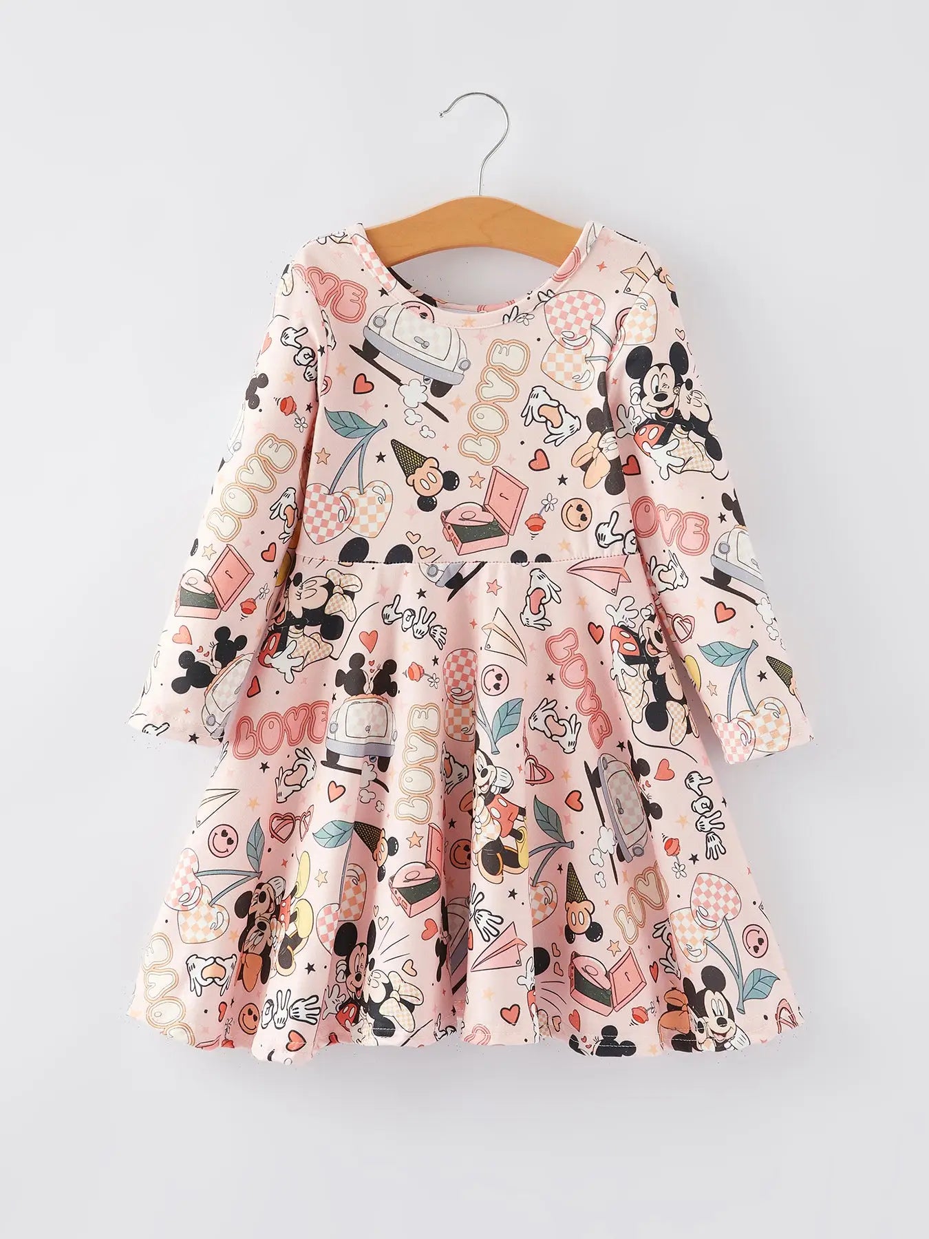 Mickey Love & Peace Dress