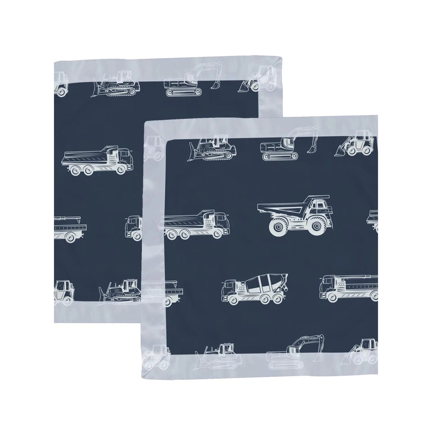 Dump Truck and Diggers Blankie Set