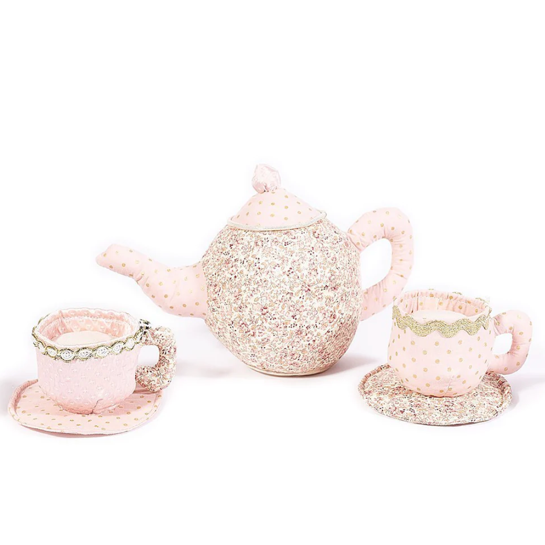 Plush 3 pc Tea Set