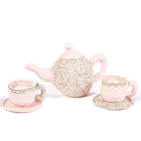 Plush 3 pc Tea Set