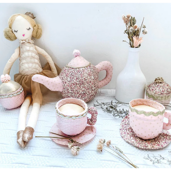 Plush 3 pc Tea Set