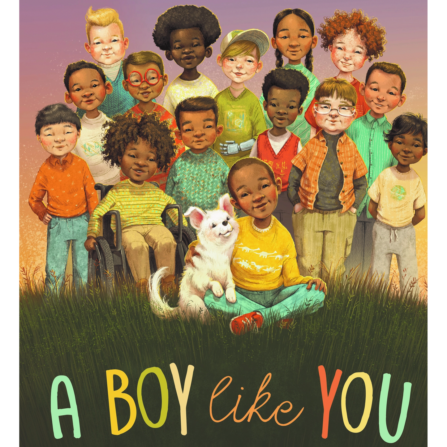 "A Boy Like You" Hardcover Book