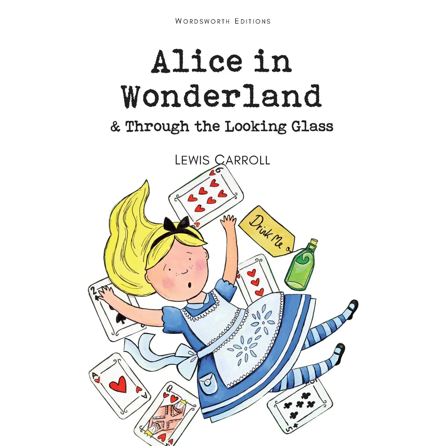 Alice Wonderland Paper Cover Book