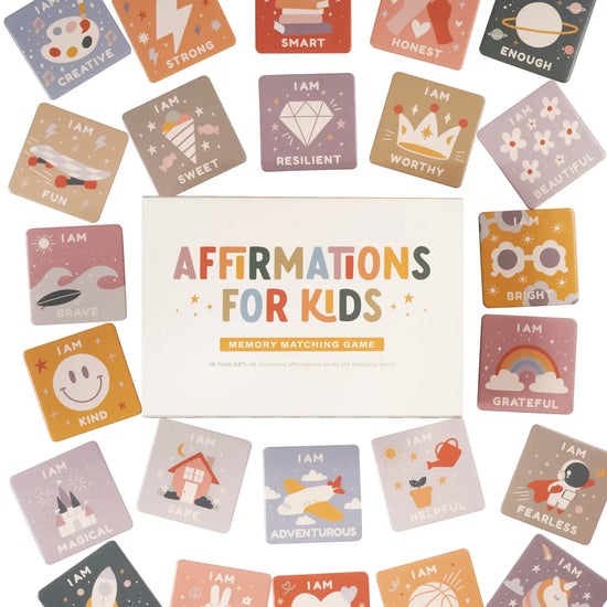 Affirmations for Kids Memory Game