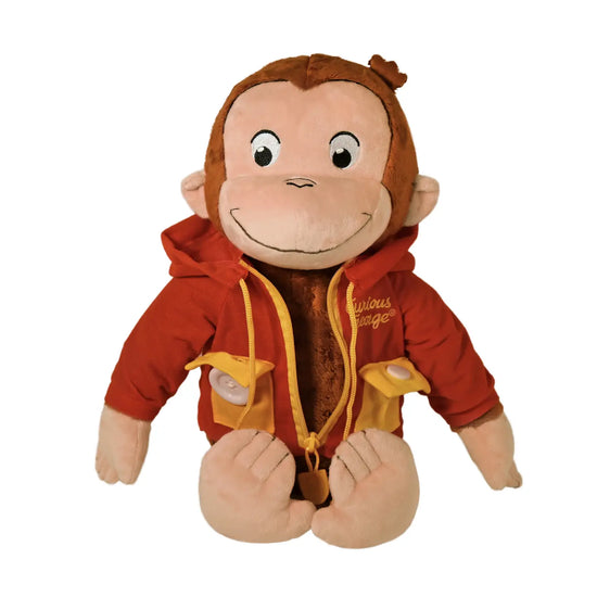 Curious George Learn to Dress Plush