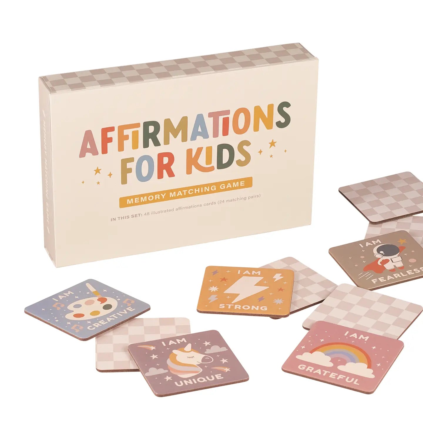 Affirmations for Kids Memory Game