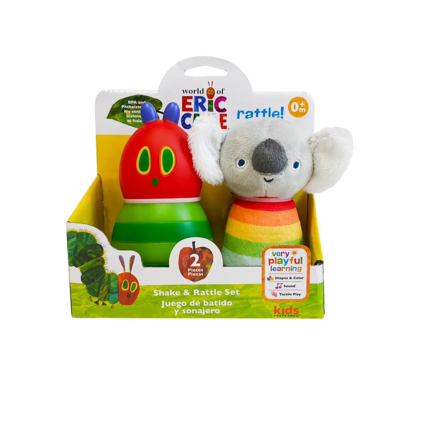 Eric Carle Shake & Rattle Set