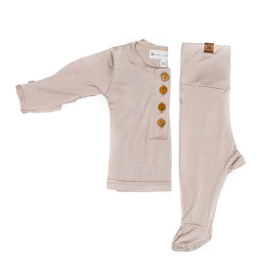 Neutral Longsleeve + Pants Set