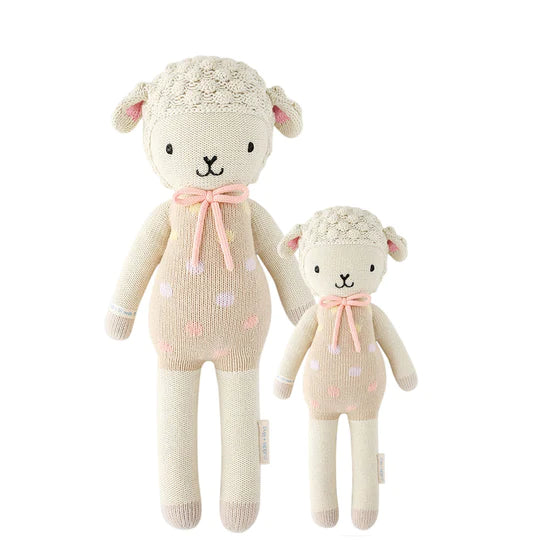 Cuddle + Kind Handmade Doll - Lucy the lamb