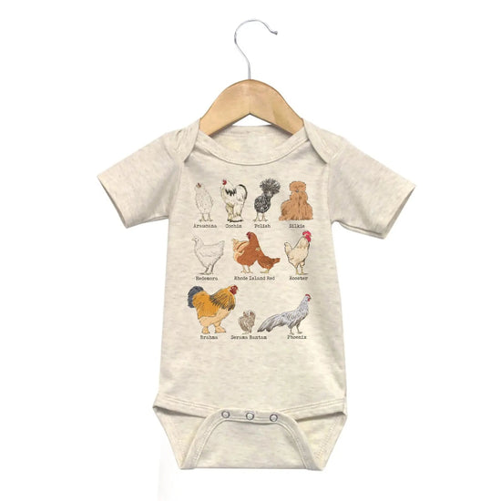 Chicken Breeds Kids Tee