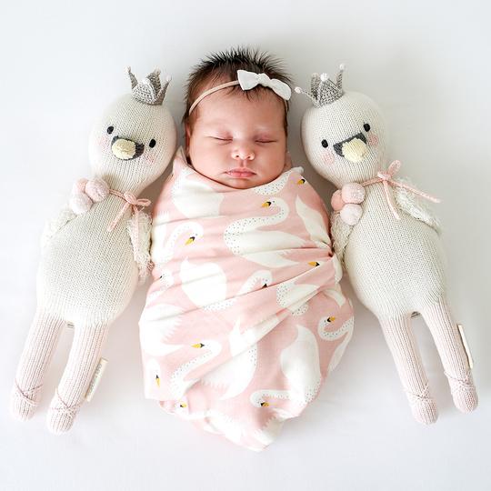 Cuddle + Kind Handmade Doll - Harlow the Swan