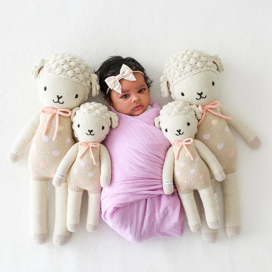 Cuddle + Kind Handmade Doll - Lucy the lamb