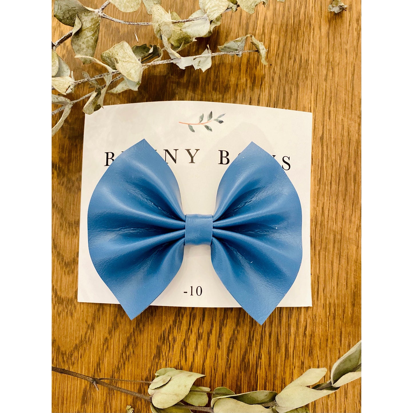 Bunny Bows Medium Classic Leather Bow